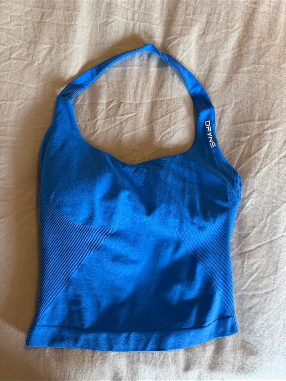Dfyne electric blue halter